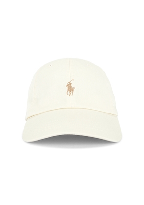 Polo Ralph Lauren Chino Sport Cap in Orange.