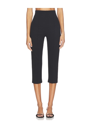 Ripley Rader x REVOLVE Ponte Knit Capri in Black. Size S. Also in XS, M, L.