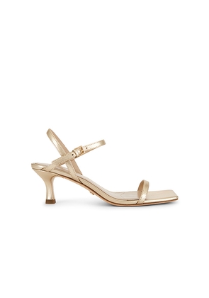 PAIGE Ella Sandal in Metallic Gold. Size 6. Also in 6.5, 7, 7.5, 8, 8.5, 9, 9.5, 10, 10.5.