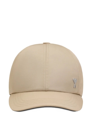AMI Paris Ami De Coeur adjustable cap - Neutrals