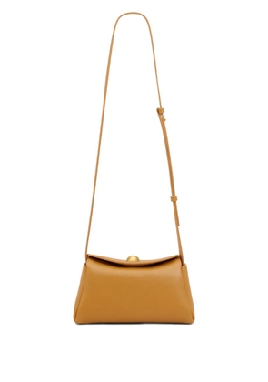 AMI Paris mini Carrousel clutch bag - Brown