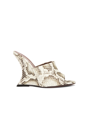 Paris Texas Nina Mule 105 in Ivory. Size 37. Also in 36, 38, 39, 40, 41.