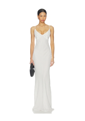 SNDYS Reyen Slip Dress in White. Size S. Also in XXS, XS, M, L, XL, XXL.