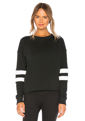 YEAR OF OURS Varsity Sweatshirt in Black. Size L. Also in XS.