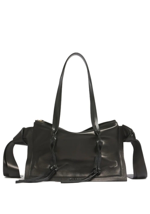 Marni knotted-ties shoulder bag - Black