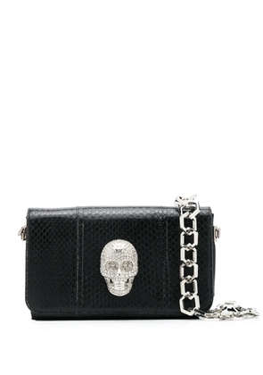 Philipp Plein embellished skull tote bag - Black