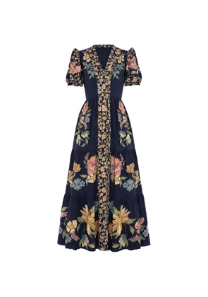 FARM Rio floral maxi dress - Blue