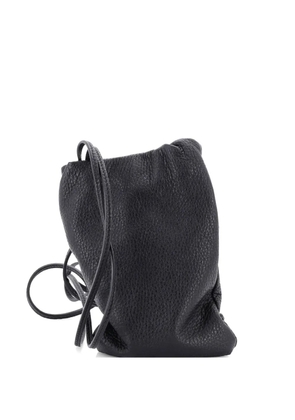 The Row Pre-Owned Bourse Phone Pouch Leather shoulder bag - Black