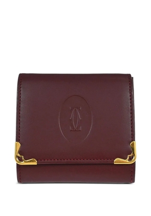 Cartier 1990-2000s leather wallet - Red