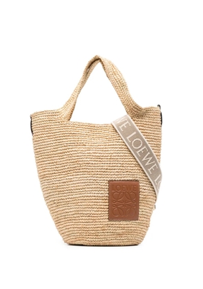 LOEWE woven tote bag - Neutrals