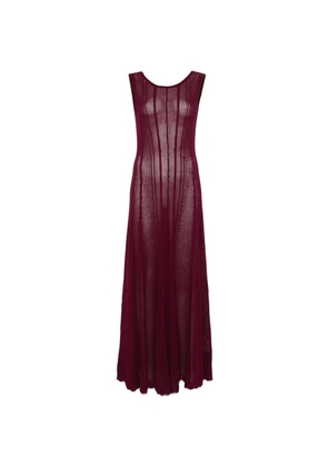 BOMPARD sleeveless maxi dress - Purple