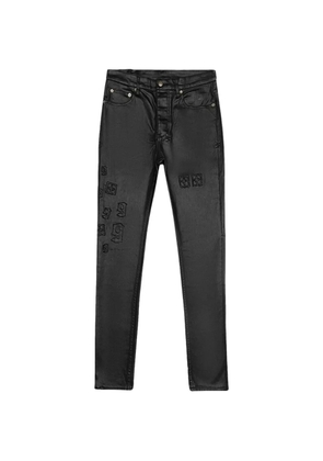 Ksubi x Juice WRLD 999 waxed slim-fit jeans - Black