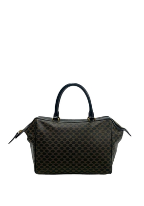 Celine Pre-Owned 1997 Macadam Coated Canvas handbag - Brown