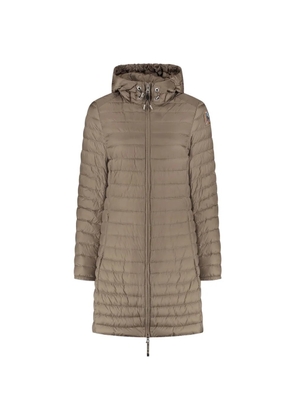 Parajumpers Meredith hooded quilted jacket - Brown