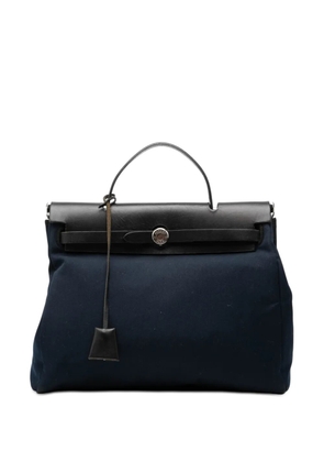Hermès Pre-Owned 2004 Toile Herbag Zip 31 satchel - Blue