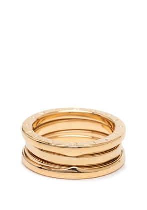 Bvlgari Pre-Owned 2010-2025 18K Yellow Gold B.Zero1 Three Band ring