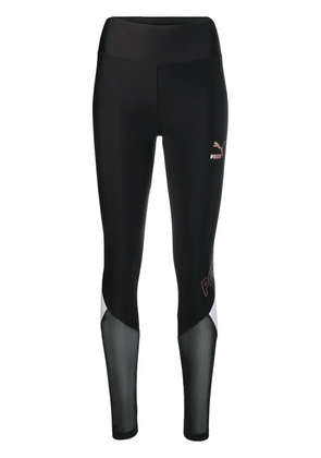 PUMA XTG sheer panel leggings - Black