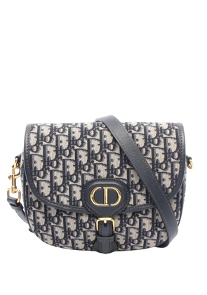 Christian Dior Pre-Owned 2021-2025 Medium Oblique Canvas Bobby crossbody bag - Blue
