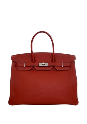 Hermès Pre-Owned 2005 Togo Birkin Retourne 35 handbag - Red