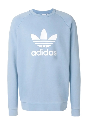 adidas Adidas Originals Trefoil Warm Up crew sweatshirt - Blue