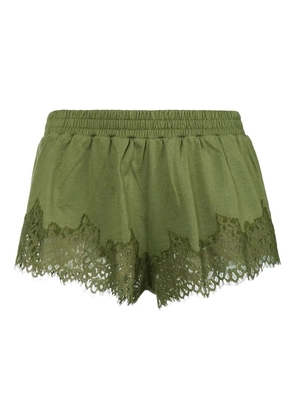 Fenty X Puma lace trim shorts - Brown