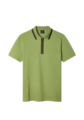 Paul Smith zip-fastening polo shirt - Green