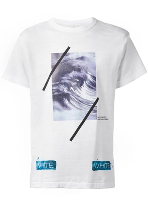 Off-White wave print T-shirt
