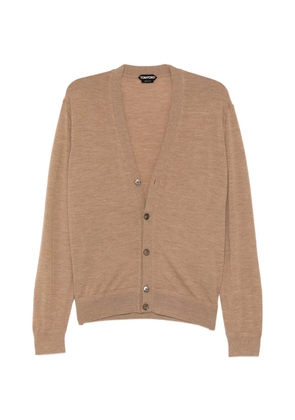 TOM FORD wool cardigan - Brown
