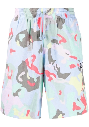adidas R.Y.V. Allover Print Shorts - Blue