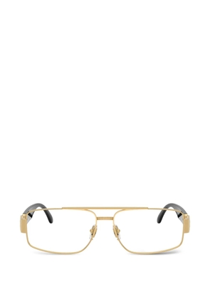 Versace Eyewear rectangle-frame glasses - Gold