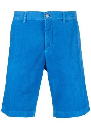 Massimo Alba corduroy bermuda shorts - Blue