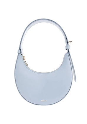 Furla Delizia crescent zip mini tote bag - Blue