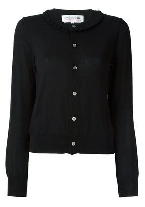 Comme Des Garçons Girl frill neck cardigan - Black