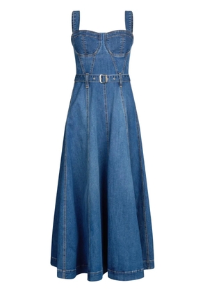 LIU JO denim bustier dress - Blue