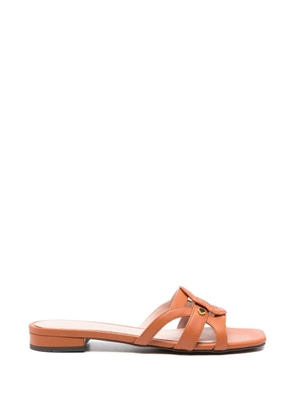 Coccinelle logo-detail sandals - Brown