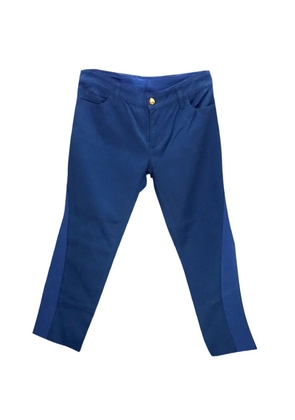 Louis Vuitton Pre-Owned cotton capri trousers - Blue