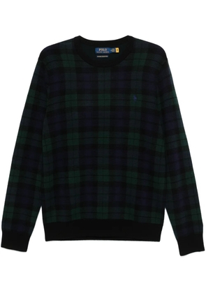 Polo Ralph Lauren check-pattern sweater - Blue