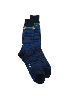 Paul Smith striped socks - Blue