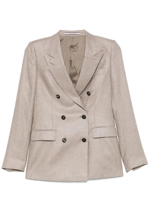 Tagliatore double-breasted blazer - Neutrals