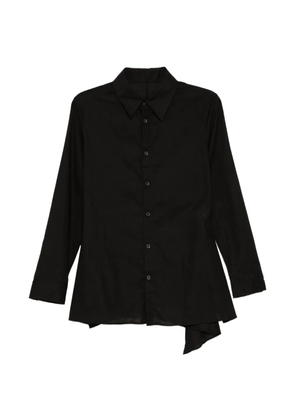 Yohji Yamamoto asymmetric shirt - Black