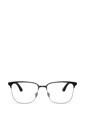 Giorgio Armani logo-detail glasses - Silver