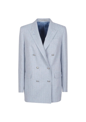 Tagliatore Jasmine double-breasted blazer - Blue