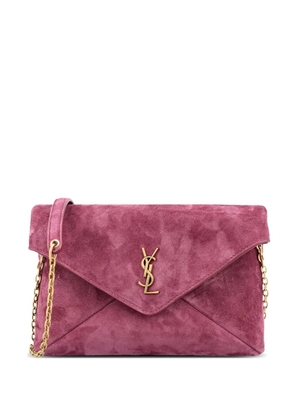 Saint Laurent small Cassandre chain shoulder bag - Pink