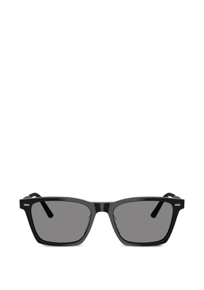 Oliver Peoples rectangle-frame sunglasses - Black