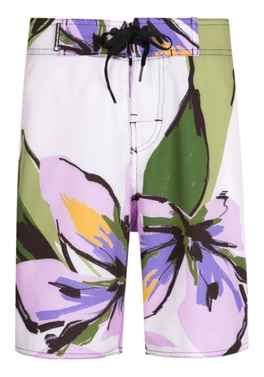 Osklen floral-print swim-shorts - Multicolour