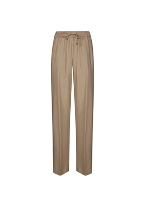 DONDUP elasticated-waistband trousers - Neutrals