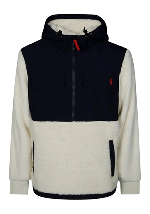 Polo Ralph Lauren logo-detail hoodie - Blue