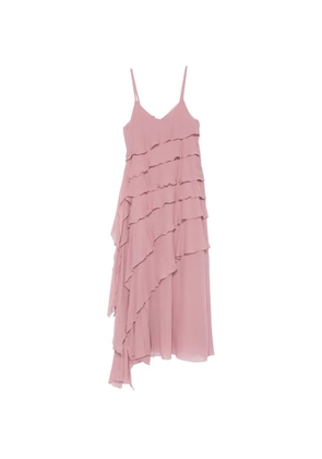 Antonelli Marilyn ruffled dress - Pink