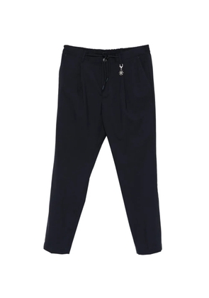 Manuel Ritz drawstring charm trousers - Blue
