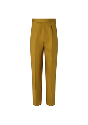 Zegna pleated trousers - Green